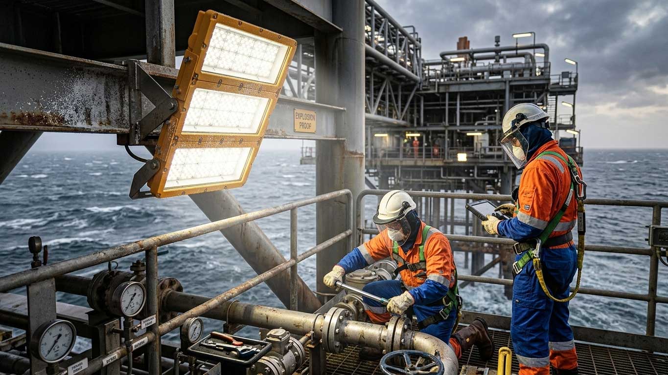 Zone 1 LED Floodlight: What Really Matters in Hazardous Area Lighting 3 3oigyiodSHGJFDHFD