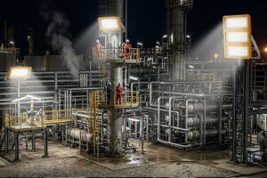 ATEX Zone 1 Floodlight For Hazardous Industrial...