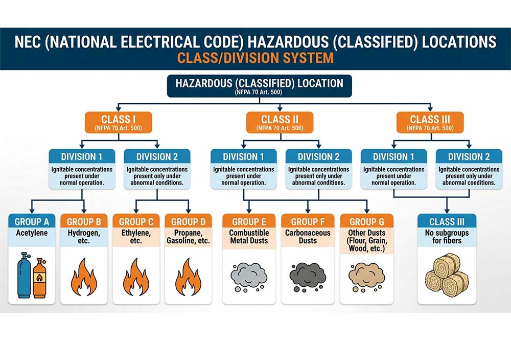 NEC Class/Division System