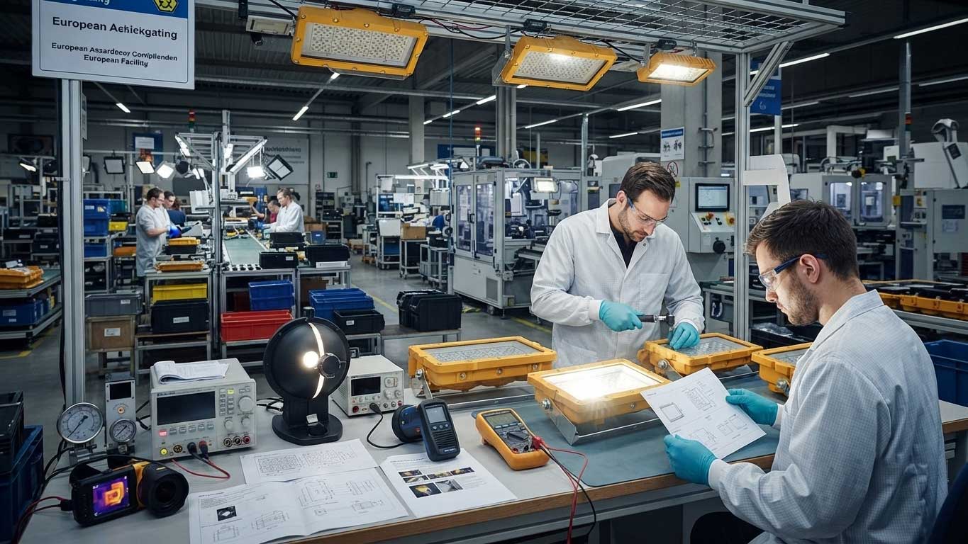 atex certified hazardous area lighting systems for Explosive Atmosphere Environments 2 2gfkdsjhgfdjhgf