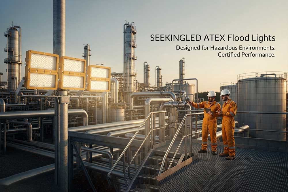ATEX Flood Lights for Hazardous Area Industrial...