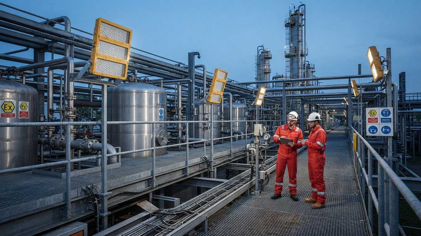 atex emergency light for Reliable Emergency Illumination in Explosive Environments 3 3gfdsjhgfkjhg