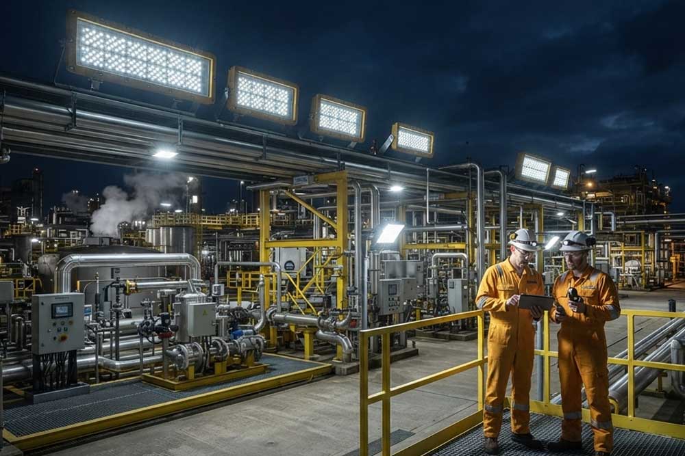 atex certified hazardous area lighting systems ...
