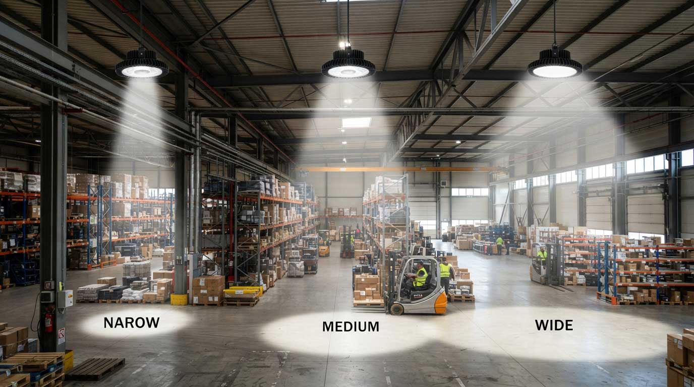how to choose beam angle for high bay lights? 1 1gfdshgfdhfd