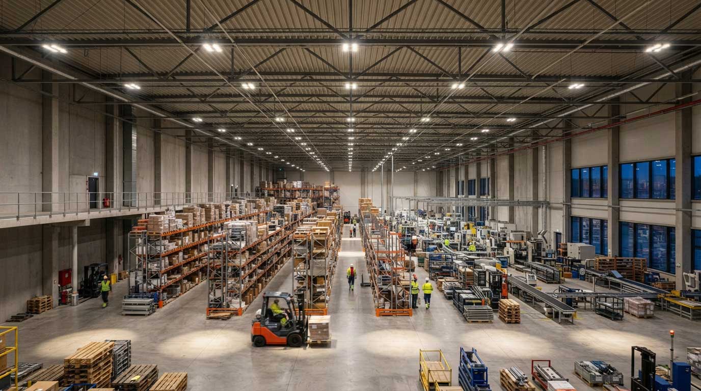 How Far to Space High Bay LED Lights? 2 2gfdshgfdjdgf