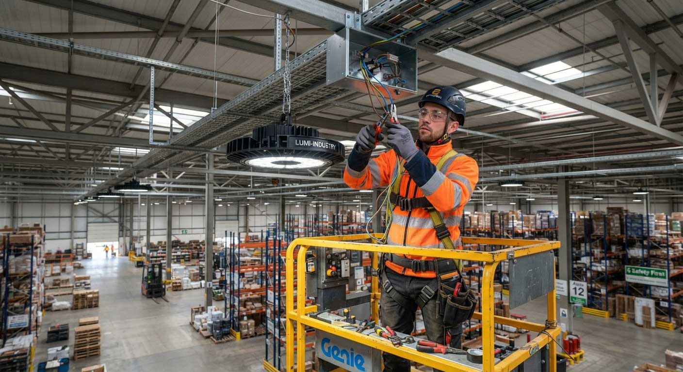 How to Wire LED High Bay Lights? 2 2hgfdjhgfdjg