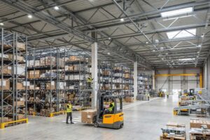 How Far Apart Should High Bay Lights Be?
