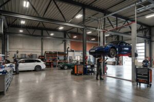 can you use high bay lights in a garage?