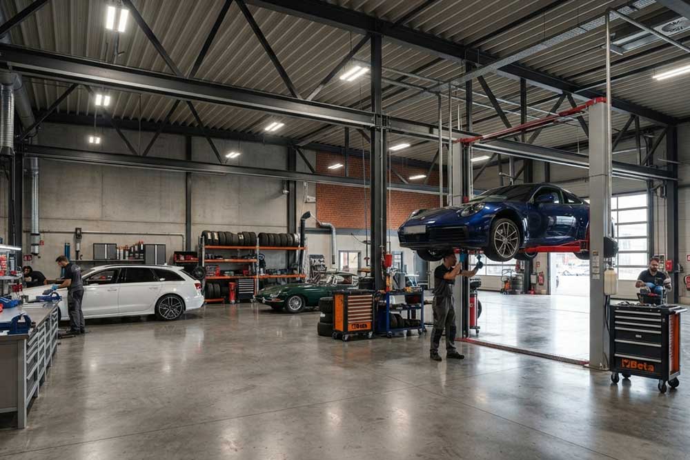 can you use high bay lights in a garage? can you use high bay lights in a garage?