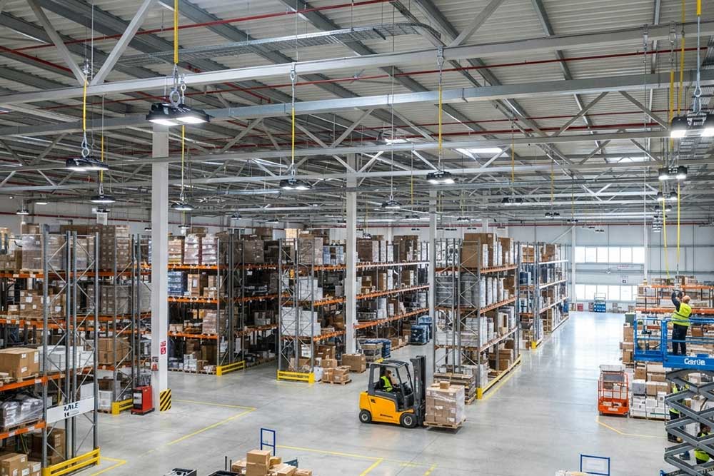how to hang high bay lights? how to hang high bay lights?
