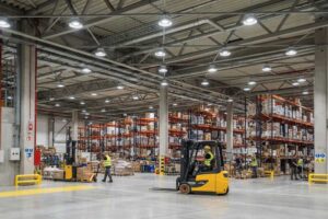 How Far to Space High Bay LED Lights?