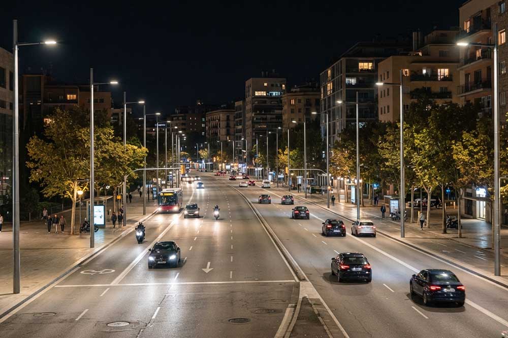 how many lumens is a street light?