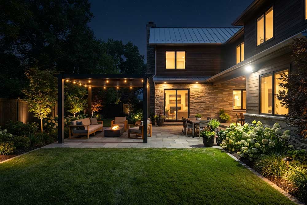 how many lumens for backyard flood light?