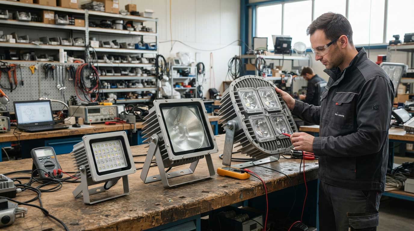 are all flood lights the same size? 1 Different Sizes of Commercial LED Flood Lights 1