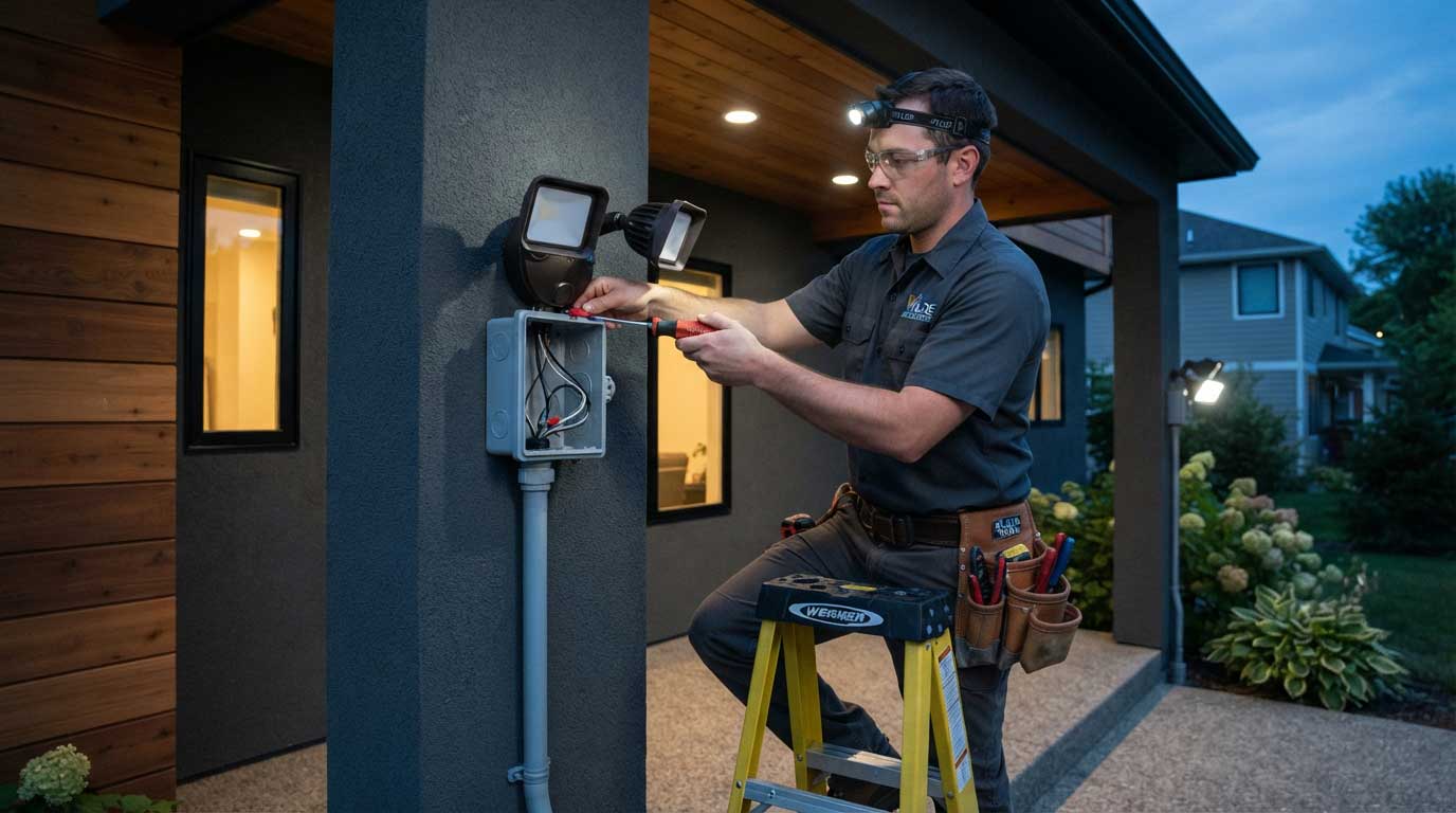 how to install exterior flood light? 1 Exterior Flood Light Weatherproof Installation 1