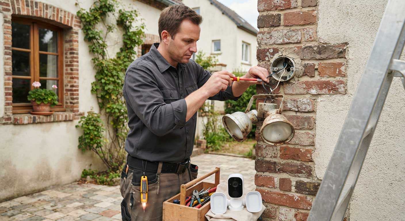 how to install ring flood lights? 1 Removing an Existing Flood Light for Ring Installation 1