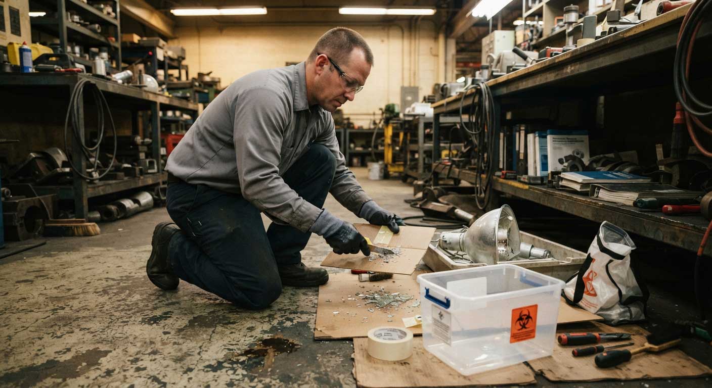 how to dispose of flood light bulbs? 2 Safe Handling of a Broken Mercury Flood Light Bulb 2